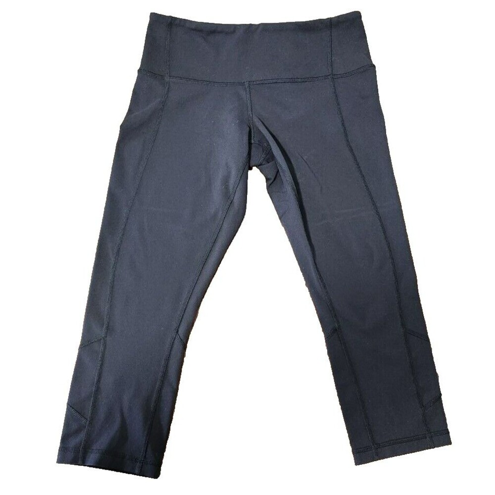 Lululemon Black Capri Leggings | Size 6, GUC, Read Description